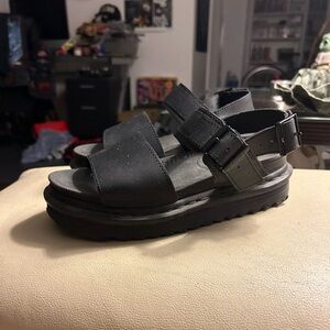 Dr Martens Voss Leather Strap Sandals